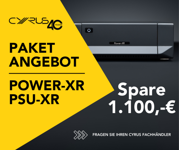 Cyrus Power XR + PSU XR - Frühjahrs Bundle
