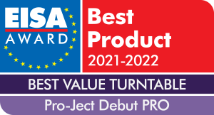 EISA Award Plattenspieler Project Debut Pro