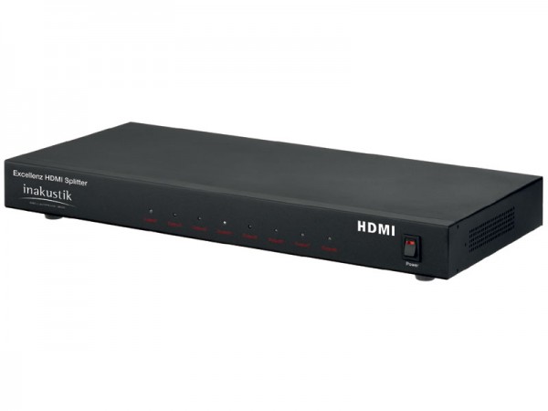 InAkustik Premium HDMI Splitter 1 auf 8 High Speed