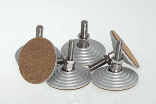 Solid Tech Floor Protectors mit integriertem Spike