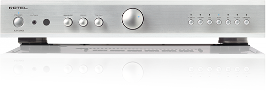 Rotel A11 MKII - Vollverstärker silber - Kundenrückläufer