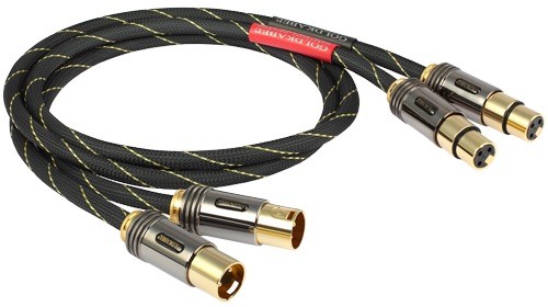 Goldkabel Edition XLR Stereo Silber