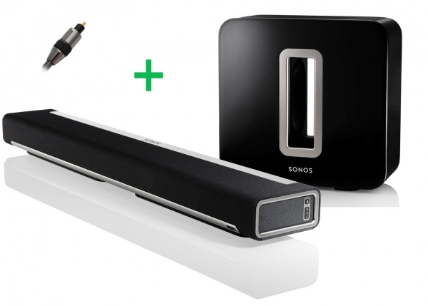 Sonos 3.1 Bundle + Goldkabel Profi Opto