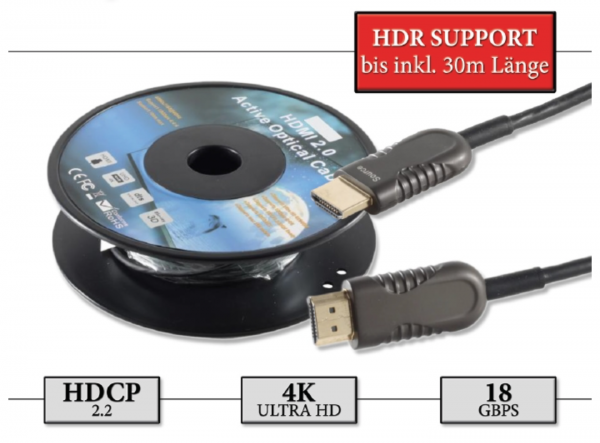 Goldkabel Active Optical HDMI 2.0