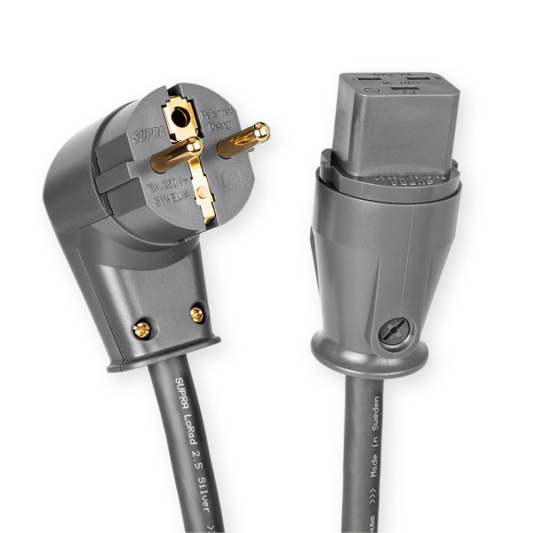 Supra LoRad 2.5 SPC-16 CS-EU abgewinkelt - Stromkabel
